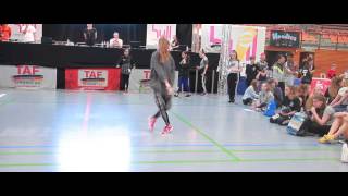 NINA ZIPFEL  Solo Girls Adults  TAF Deutsche Hip Hop Meisterschaft 2016 [upl. by Adnima]