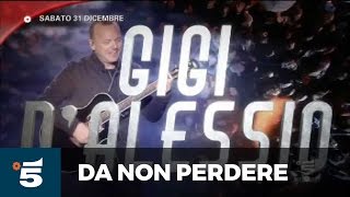 Capodanno con Gigi DAlessio  Sabato 31 dicembre Canale 5 [upl. by Samaria]