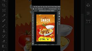 How to make mockup design in Photoshop shorts [upl. by Idurt]