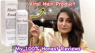 My 100 Honest Reviews About Viral Hair OilHavelyn Hair Food Hair Oil  Does this oil stop Hairfall [upl. by Ranna996]