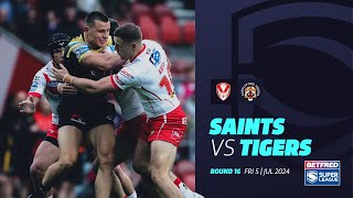 Highlights  St Helens v Castleford Tigers  2024 Betfred Super League Round 16 [upl. by Pish]