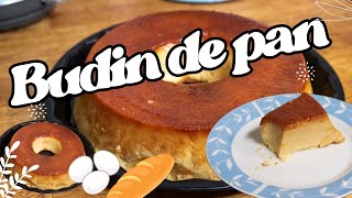 La mejor receta de BUDIN DE PAN 🥖 [upl. by Evslin]