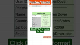 Smart way to use ms excel  tops and tricks shortvideo excel shorts microsoft [upl. by Ailyn242]