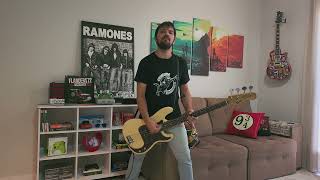 Ramones  Beat on the Brat Bass Cover [upl. by Anemolif374]