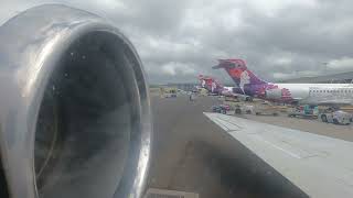 Hawaiian 717200 Pushback and Engine Startup [upl. by Kirenoj844]