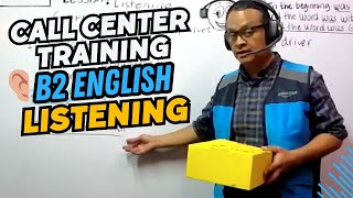 B2 English Listening for Call Center Training • Delivery Issues PART 1 [upl. by Ecyor]