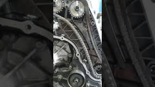 D4CB engine camshaft timing chain marks [upl. by Hugibert]