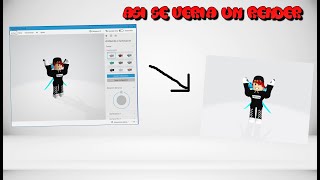 Como Hacer Renders de Roblox pero sin Blender Tutorial  JorgeYT [upl. by Suiradal]