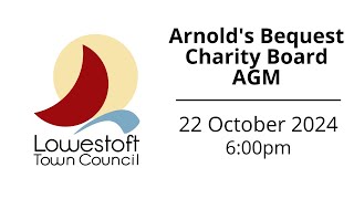 Arnolds Bequest Charity Board AGM [upl. by Peltier]