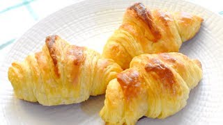 How to make croissants Easy croissant recipe  Butter croissant recipe [upl. by Emina]