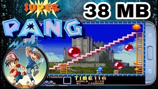 Super Pang Game For Android Gameplay [upl. by Hsreh]