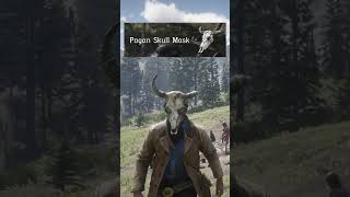 ALL LEGENDARY MASKS Location rdr2 gaming funny shorts [upl. by Lomasi126]