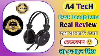 A4 tech headphone review  bast headphone review  best headphones price in [upl. by Brendan]