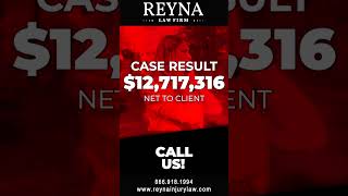 TopRated Accident Injury Lawyers are always just one call away  Reyna Law Firm [upl. by Anetsirk]