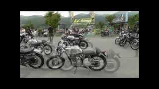 2012 YAMAHA SR meeting in YAMANAKA LAKE 3 （山中湖） [upl. by Eads]