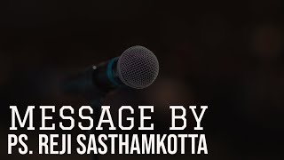 Blessed Message By Ps Reji Sasthamkotta  Fasting Prayer Day  17 [upl. by Sigler]