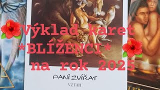 🌺💗🌺VÝKLAD KARET PRO BLÍŽENCINA ROK 2025🌺💗🌺 [upl. by Asiar]