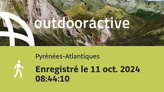 randonnée dans les PyrénéesAtlantiques Enregistré le 11 oct 2024 084410 [upl. by Asenev]