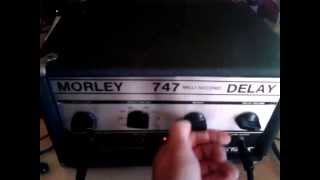 Morley 747ms Oilcan Delay echo Tel Ray [upl. by O'Kelly]