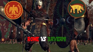 Rome Vs Arverni  Caesar Gallic Wars 5850 BC [upl. by Ytsenoh596]