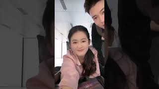 Zhai Yiying翟一莹 ampHuang Wenbo 黄文博 live stream clip chinesedrama drama romance movie cdrama [upl. by Aedrahs423]