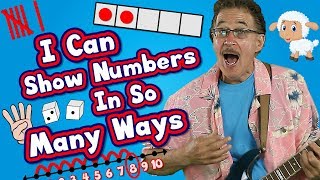 I Can Show Numbers In So Many Ways  Math Song for Kids  How to Represent Numbers  Jack Hartmann [upl. by Adniram]