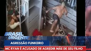 Imagem de funkeiro agredindo mãe de seu filho viraliza na internet  Brasil Urgente [upl. by Cook]