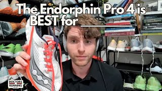 FULL REVIEW Saucony Endorphin Pro 4 Differing Opinions [upl. by Wileen627]