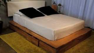 LAX Series  Storage Platform Bed  laxseriescom [upl. by Etnor829]