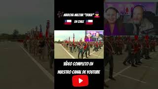 🎶MARCHA MILITAR quotERIKAquot💂‍ EN CHILE [upl. by Anayia]