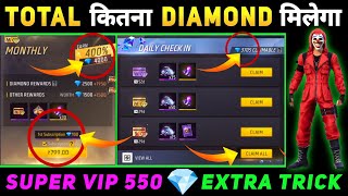 Free Fire Monthly Membership Mein Kitne Diamonds Milage Monthly Membership Free Fire SG ESports [upl. by Ardnnaed]