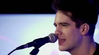 Panic at the Disco Emperors New Clothes Acoustic on V Hits [upl. by Kcirdneked]