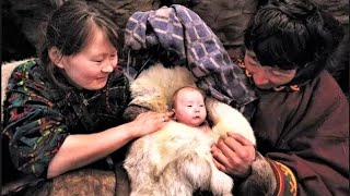 what north nomads use as babys diapers life in blizzard [upl. by Abih]