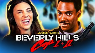 BEVERLY HILLS COP Movie Reaction w Coby FIRST TIME WATCHING [upl. by Ateekan]