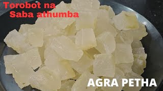 Requested Video  How to make AGRA PETHA  manipurihomemaker [upl. by Akemahc]