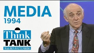 Is the press out of control — with Robert Bork 1994  THINK TANK [upl. by Jasun773]