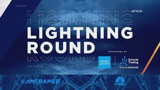 Lightning Round ServiceNow is a buy right here says Jim Cramer [upl. by Alanson]