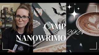 Camp NaNoWriMo 2024 Prep ✨☕📝 authortube nanowrimo [upl. by Clayborn]