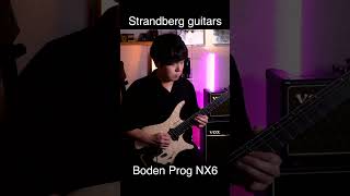 Strandberg Boden Prog NX6 guitar [upl. by Kanya]