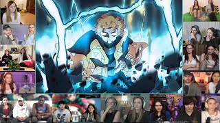 Zenitsu vs Spider Demon Reaction Mashup Demon slayer Episode 17 demonslayerseason4 [upl. by Ubald125]