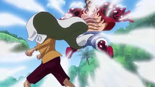 Gear fourth quotBounce Manquot vs quotDark kingquot Silvers Rayleigh Time Skip Training [upl. by Gnok]