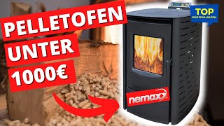 Bester Pelletofen luftführend  Nemaxx P6 Pelletkamin Test Vergleich  CO2 Neutral heizen [upl. by Orfinger598]