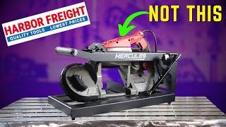 Harbor Freight Hidden GEM Hercules Band Saw Stand [upl. by Nywde]