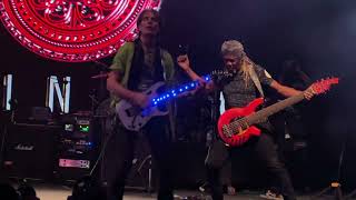 Steve Vai  Intro Avalancha LIVE Inviolate India  2023 01 [upl. by Nimrak499]