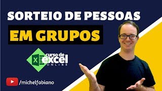 Como dividir em grupos com uso do aleatório [upl. by Hgeilyak]