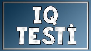 IQ TEST  10 SORU [upl. by Carpenter]