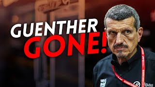 GUENTHER STEINER’S sudden departure from HAAS F1 team [upl. by Ragg237]