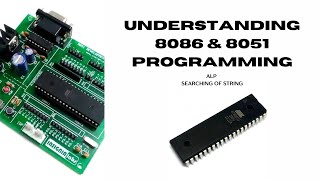 8086 Assembly Language Searching for a Character in a String  StepbyStep Guide [upl. by Rochus717]