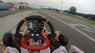 POV 7 Laghi Kart  Iame X30 Senior  Birel ART [upl. by Koehler]