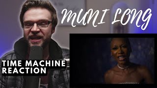 MUNI LONG  TIME MACHINE  Official Video  REACTION [upl. by Allehc855]